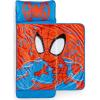 image:imageJay Franco Kids Nap Mat with Embedded Pillow amp Blanket  Soft 46x20 Microfiber Sleeping Bag with Name Tag amp Handle for School Travel Sleepover Red  SpideyRed  Spidey