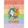 image:imageJay Franco Kids Plush Throw Blanket  Soft amp Comfy 50x70 Inches Throw for Couch or Bed  Cozy Home Dcor for Living Room amp Bedroom Multicolor  Rainbow Brite 01