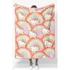 image:imageJay Franco Plush Throw Blanket  Soft amp Cozy Fleece Throw for Bedroom amp Couch Dcor Official Licensed Product Pink  Hello Kitty 60x90  Large BlanketMulti  Hello Kitty