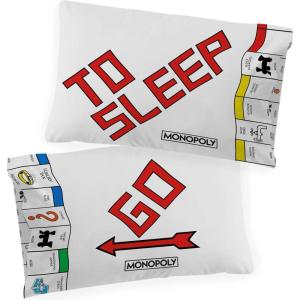 image:imageJay Franco 2Piece Soft Microfiber Kids Pillowcases 20 x 30 Inch Vibrant and Cozy Bedding for Boys amp Girls Multi  Monopoly