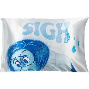 image:imageJay Franco Kids Satin Pillowcase  Pillow Cover ONLY  20 x 30 Inch Standard Size Super Soft amp Comfort Bedding Official Licensed Product Multi  Emily in ParisBlue  Sadness