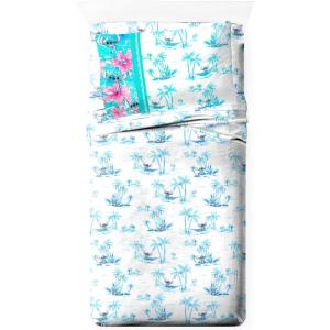 image:imageJay Franco Kids Sheet Set with Fitted Flat Sheets amp Pillow Cover  UltraSoft Bedding with Pillowcase for Room Decor Black  Minnie Mouse 3 Piece TwinWhite  Stitch