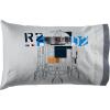 image:imageJay Franco Kids Sheet Set with Fitted Flat Sheets amp Pillow Cover  UltraSoft Bedding with Pillowcase for Room Decor White  Avengers 4 Piece FullGray  Star Wars
