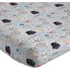 image:imageJay Franco Kids Sheet Set with Fitted Flat Sheets amp Pillow Cover  UltraSoft Bedding with Pillowcase for Room Decor White  Avengers 4 Piece FullGray  Star Wars
