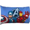 image:imageJay Franco Kids Sheet Set with Fitted Flat Sheets amp Pillow Cover  UltraSoft Bedding with Pillowcase for Room Decor White  Avengers 4 Piece FullWhite  Avengers
