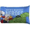 image:imageJay Franco Kids Sheet Set with Fitted Flat Sheets amp Pillow Cover  UltraSoft Bedding with Pillowcase for Room Decor White  Avengers 4 Piece FullWhite  Avengers