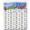 image:imageJay Franco Kids Sheet Set with Fitted Flat Sheets amp Pillow Cover  UltraSoft Bedding with Pillowcase for Room Decor White  Avengers 4 Piece FullWhite  Avengers