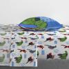 image:imageJay Franco Kids Sheet Set with Fitted Flat Sheets amp Pillow Cover  UltraSoft Bedding with Pillowcase for Room Decor White  Avengers 4 Piece FullWhite  Avengers