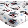 image:imageJay Franco Kids Sheet Set with Fitted Flat Sheets amp Pillow Cover  UltraSoft Bedding with Pillowcase for Room Decor White  Avengers 4 Piece FullWhite  Spiderman