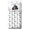 image:imageJay Franco Kids Sheet Set with Fitted Flat Sheets amp Pillow Cover  UltraSoft Bedding with Pillowcase for Room Decor White  Avengers 4 Piece FullWhite  the Mandalorian