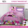 image:imageJay Franco Kids Comforter Set Includes Sheets and Pillow Covers  Soft and Cozy Bed Set for Stylish Room Decor Pink  Minnie Mouse 02 5 Piece Twin Size Bedding
