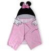image:imageJay Franco Kids Hooded Towel  22 x 51 Super Soft Bath Wrap with 3D Hood Beach Pool amp Travel Official Licensed Product Multi  Minnie MouseMulti  Minnie Mouse