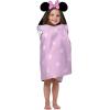 image:imageJay Franco Kids Hooded Towel  22 x 51 Super Soft Bath Wrap with 3D Hood Beach Pool amp Travel Official Licensed Product Multi  Minnie MousePink  Minnie Mouse