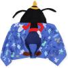 image:imageJay Franco Kids Hooded Towel  22 x 51 Super Soft Bath Wrap with 3D Hood Beach Pool amp Travel Official Licensed Product Blue  Mickey and Friends Goofy