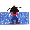 image:imageJay Franco Kids Hooded Towel  22 x 51 Super Soft Bath Wrap with 3D Hood Beach Pool amp Travel Official Licensed Product Blue  Mickey and Friends Goofy
