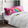 image:imageSunny Side Up Disney Mickey Mouse 2 Pack Reversible Pillowcases  Double Sided Pillow Covers Kids Super Soft BeddingPink  Minnie Mouse