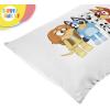image:imageSunny Side Up Disney Mickey Mouse 2 Pack Reversible Pillowcases  Double Sided Pillow Covers Kids Super Soft BeddingWhite  Bluey