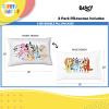 image:imageSunny Side Up Disney Mickey Mouse 2 Pack Reversible Pillowcases  Double Sided Pillow Covers Kids Super Soft BeddingWhite  Bluey