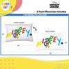 image:imageSunny Side Up Disney Mickey Mouse 2 Pack Reversible Pillowcases  Double Sided Pillow Covers Kids Super Soft BeddingWhite  Mickey Mouse