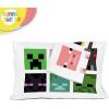 image:imageSunny Side Up Disney Mickey Mouse 2 Pack Reversible Pillowcases  Double Sided Pillow Covers Kids Super Soft BeddingWhite  Minecraft