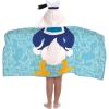 image:imageJay Franco Kids Hooded Towel  22 x 51 Super Soft Bath Wrap with 3D Hood Beach Pool amp Travel Official Licensed Product Blue  Mickey and Friends Donald Duck