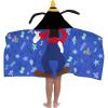 image:imageJay Franco Kids Hooded Towel  22 x 51 Super Soft Bath Wrap with 3D Hood Beach Pool amp Travel Official Licensed Product Blue  Mickey and Friends Goofy