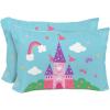 image:imageSunny Side Up Disney Mickey Mouse 2 Pack Reversible Pillowcases  Double Sided Pillow Covers Kids Super Soft BeddingBlue  Magic Castle