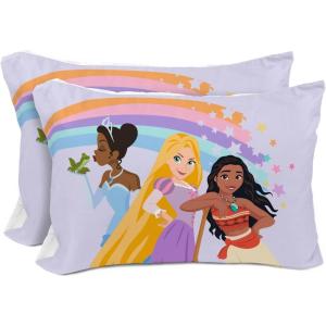 image:imageSunny Side Up Disney Mickey Mouse 2 Pack Reversible Pillowcases  Double Sided Pillow Covers Kids Super Soft BeddingMulti  Princess