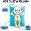 image:imageJay Franco Snuggle Pillow  15 Inch Kids UltraSoft Stuffed Plushie amp Cozy Throw Pillow Official Licensed Character Cushion Purple  MeekahBlue  Jj