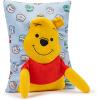 image:imageJay Franco Snuggle Pillow  15 Inch Kids UltraSoft Stuffed Plushie amp Cozy Throw Pillow Official Licensed Character Cushion Purple  MeekahBlue  Winnie the Pooh
