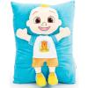 image:imageJay Franco Snuggle Pillow  15 Inch Kids UltraSoft Stuffed Plushie amp Cozy Throw Pillow Official Licensed Character Cushion Purple  MeekahBlue  Jj