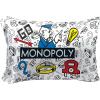 image:imageJay Franco Candyland Pack of 2 Reversible Pillowcase  Double Sided Kids Super Soft Pink BeddingWhite  Monopoly