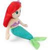 image:imageJay Franco Kids Plush Pillow Buddy  21 Inches UltraSoft Stuffed Plushie amp Cozy Pillow Official Licensed Product Multi  Princess ArielMulti  Princess Ariel