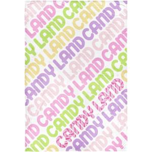 image:imageJay Franco Plush Throw Blanket  50 x 70 Inch Soft amp Cozy Fleece Throw for Bedroom amp Couch Dcor Official Licensed Product Black  Stranger ThingsMulti  Candyland