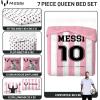 image:imageJay Franco Kids Comforter Set Includes Sheets and Pillow Covers  Soft and Cozy Bed Set for Stylish Room Decor Official Licensed Bedding Multi  Lilo and Stitch 5 Piece TwinPink  Messi