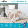 image:imageJay Franco Kids Comforter Set Includes Sheets and Pillow Covers  Soft and Cozy Bed Set for Stylish Room Decor Official Licensed Bedding Multi  Lilo and Stitch 5 Piece TwinMulti  Stitch