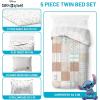 image:imageJay Franco Kids Comforter Set Includes Sheets and Pillow Covers  Soft and Cozy Bed Set for Stylish Room Decor Official Licensed Bedding Multi  Lilo and Stitch 5 Piece TwinMulti  Stitch