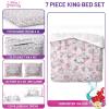image:imageJay Franco Kids Comforter Set Includes Sheets and Pillow Covers  Soft and Cozy Bed Set for Stylish Room Decor Official Licensed Bedding Multi  Lilo and Stitch 5 Piece TwinPink  Disney Princess