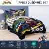 image:imageJay Franco Kids Comforter Set Includes Sheets and Pillow Covers  Soft and Cozy Bed Set for Stylish Room Decor Official Licensed Bedding Multi  Lilo and Stitch 5 Piece TwinMulti  Marvel Rivals