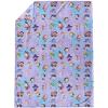 image:imageJay Franco Kids Plush Throw Blanket  Ultra Soft Cozy Plush Fleece for Bed Couch Sofa Home Dcor Official Licensed Derpy Black  Kpop Demon Hunters 60x90  Large BlanketLight Purple  Kpop Demon Hunters