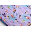 image:imageJay Franco Kids Plush Throw Blanket  Ultra Soft Cozy Plush Fleece for Bed Couch Sofa Home Dcor Official Licensed Derpy Black  Kpop Demon Hunters 60x90  Large BlanketLight Purple  Kpop Demon Hunters