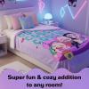 image:imageJay Franco Kids Plush Throw Blanket  Ultra Soft Cozy Plush Fleece for Bed Couch Sofa Home Dcor Official Licensed Derpy Black  Kpop Demon Hunters 60x90  Large BlanketPurple  Kpop Demon Hunters