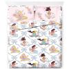 image:imageJay Franco Kids Sheet Set with Fitted Flat Sheets amp Pillow Cover  UltraSoft Bedding with Pillowcase for Room Decor Blue  Princess Cinderella 3 Piece TwinWhite  Disney Princess