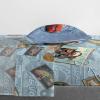 image:imageJay Franco Kids Sheet Set with Fitted Flat Sheets amp Pillow Cover  UltraSoft Bedding with Pillowcase for Room Decor Blue  Princess Cinderella 3 Piece TwinBlue  Cars