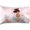 image:imageJay Franco Kids Sheet Set with Fitted Flat Sheets amp Pillow Cover  UltraSoft Bedding with Pillowcase for Room Decor Blue  Princess Cinderella 3 Piece TwinWhite  Disney Princess