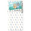 image:imageJay Franco Kids Sheet Set with Fitted Flat Sheets amp Pillow Cover  UltraSoft Bedding with Pillowcase for Room Decor Blue  Princess Cinderella 3 Piece TwinWhite  Bluey