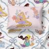 image:imageJay Franco Kids Sheet Set with Fitted Flat Sheets amp Pillow Cover  UltraSoft Bedding with Pillowcase for Room Decor Blue  Princess Cinderella 3 Piece TwinWhite  Disney Princess