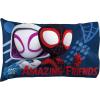 image:imageJay Franco Kids Sheet Set with Fitted Flat Sheets amp Pillow Cover  UltraSoft Bedding with Pillowcase for Room Decor Blue  Princess Cinderella 3 Piece TwinWhite  Spidey  Friends