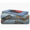 image:imageJay Franco Kids Sheet Set with Fitted Flat Sheets amp Pillow Cover  UltraSoft Bedding with Pillowcase for Room Decor Blue  Princess Cinderella 3 Piece TwinBlue  Cars