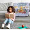image:imageJay Franco Kids Plush Throw Blanket  Soft amp Cozy Fleece Throw for Bedroom amp Couch Dcor Official Licensed Product Black  Monsters Inc 60x90  Large BlanketPurple  Sesame Street